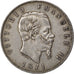 ITALY, 5 Lire, 1871, Milan, KM #8.3, EF(40-45), Silver, 24.90