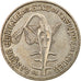 Coin, West African States, 50 Francs, 1980, EF(40-45), Copper-nickel, KM:6