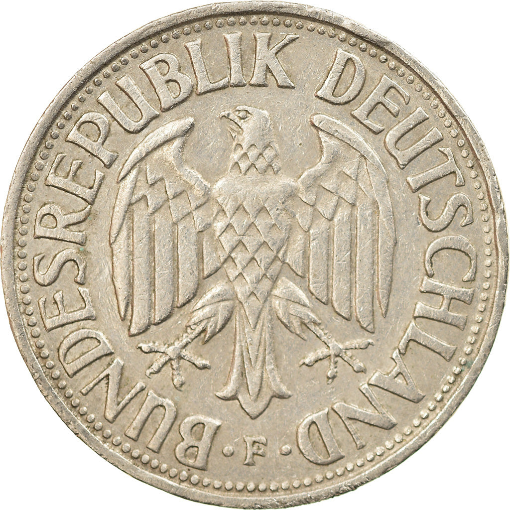 Monnaie, République fédérale allemande, Mark, 1962, Stuttgart, TTB