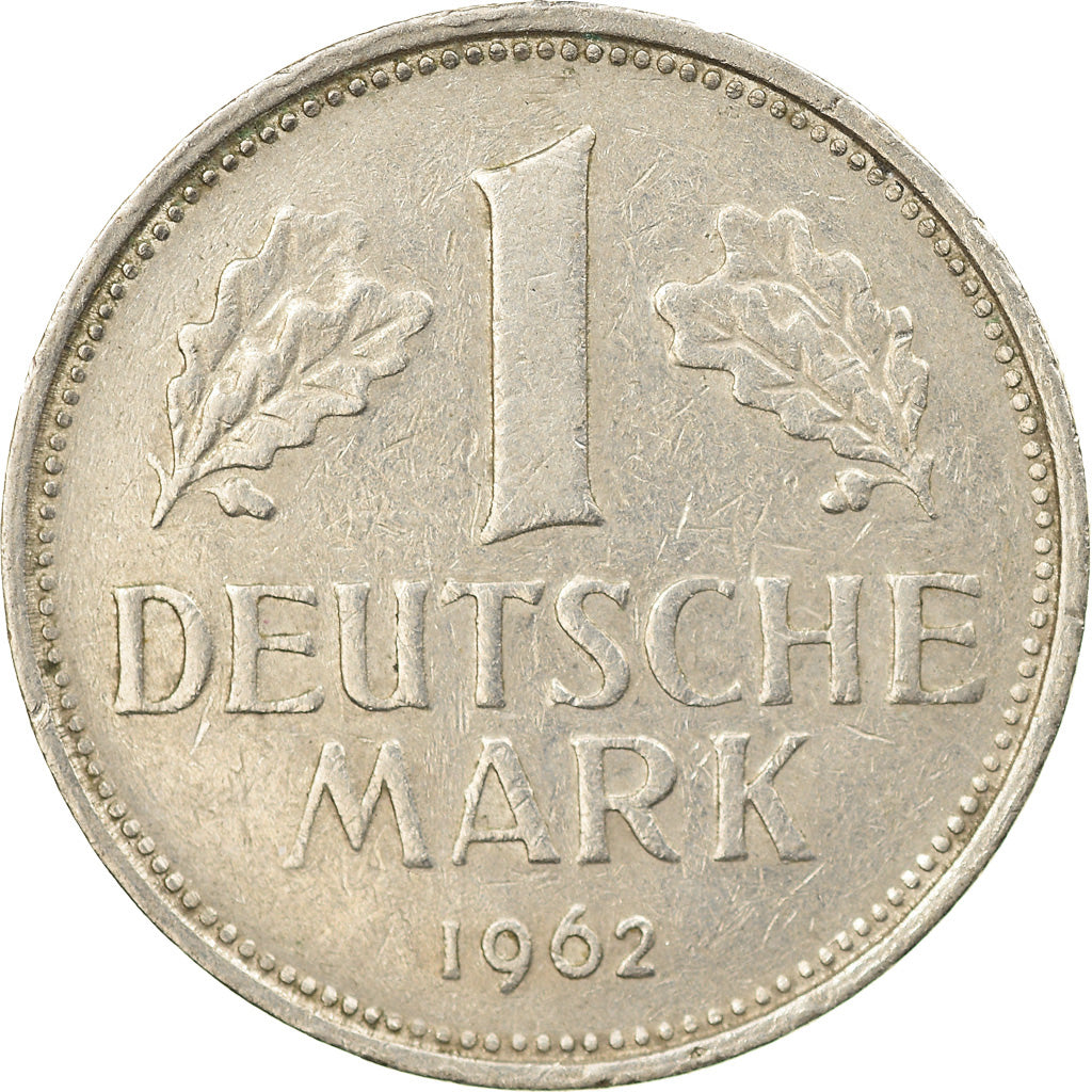 Monnaie, République fédérale allemande, Mark, 1962, Stuttgart, TTB