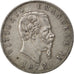 ITALY, 5 Lire, 1872, Milan, KM #8.3, VF(30-35), Silver, 24.80