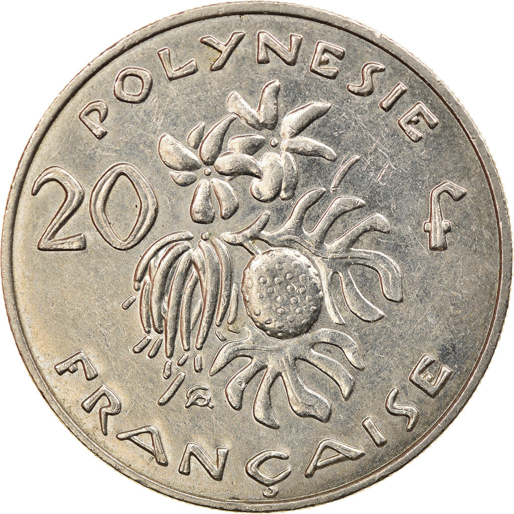 Monnaie, French Polynesia, 20 Francs, 2007, Paris, TTB, Copper-nickel, KM:9a