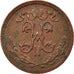 Moneta, Russia, Nicholas II, 1/2 Kopek, 1915, BB, Rame, KM:48.2