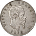 ITALY, 5 Lire, 1875, Rome, KM #8.4, EF(40-45), Silver, 24.95