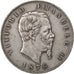 ITALY, 5 Lire, 1876, Rome, KM #8.4, VF(30-35), Silver, 24.85