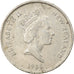 Moneta, Nowa Zelandia, Elizabeth II, 5 Cents, 1988, EF(40-45), Miedź-Nikiel