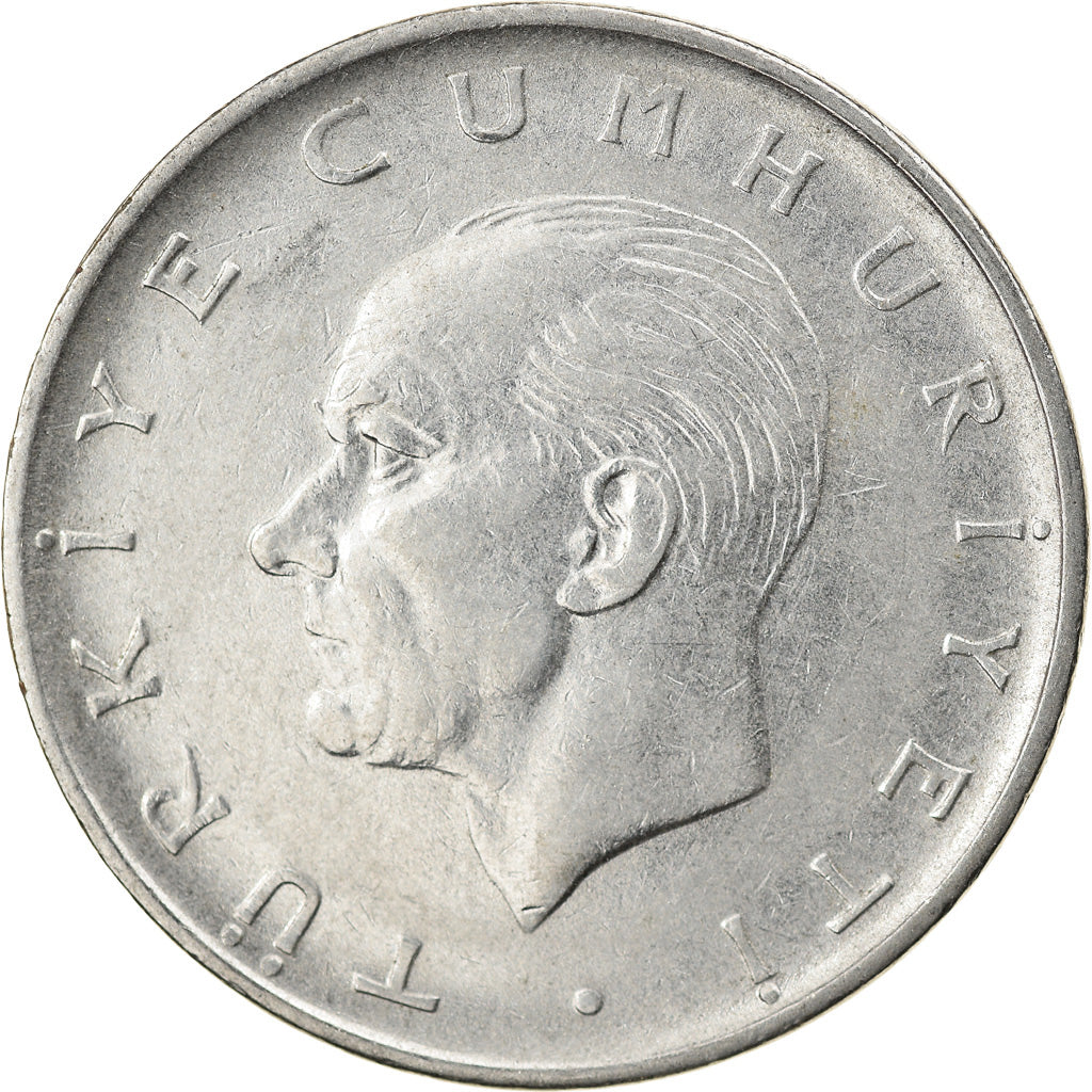 Coin, Turkey, Lira, 1963, EF(40-45), Stainless Steel, KM:889a.1