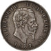ITALY, 5 Lire, 1877, Rome, KM #8.4, EF(40-45), Silver, 24.97