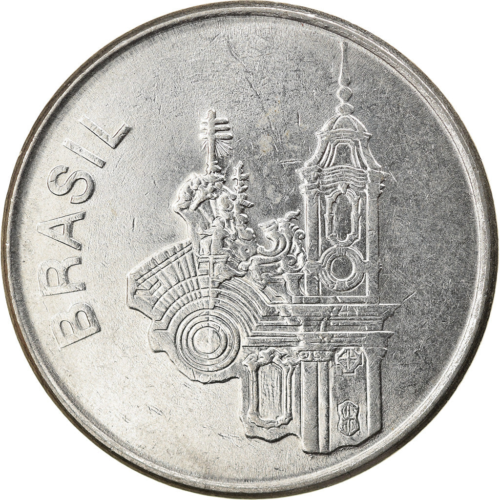 Munten, Brazilië, 20 Cruzeiros, 1983, ZF, Stainless Steel, KM:593.1
