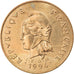 Monnaie, Nouvelle-Calédonie, 100 Francs, 1994, Paris, TTB, Nickel-Bronze, KM:15