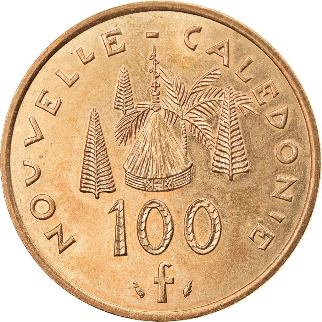 Monnaie, Nouvelle-Calédonie, 100 Francs, 1994, Paris, TTB, Nickel-Bronze, KM:15