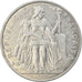 Moneta, Polinezja Francuska, 5 Francs, 1999, Paris, EF(40-45), Aluminium, KM:12
