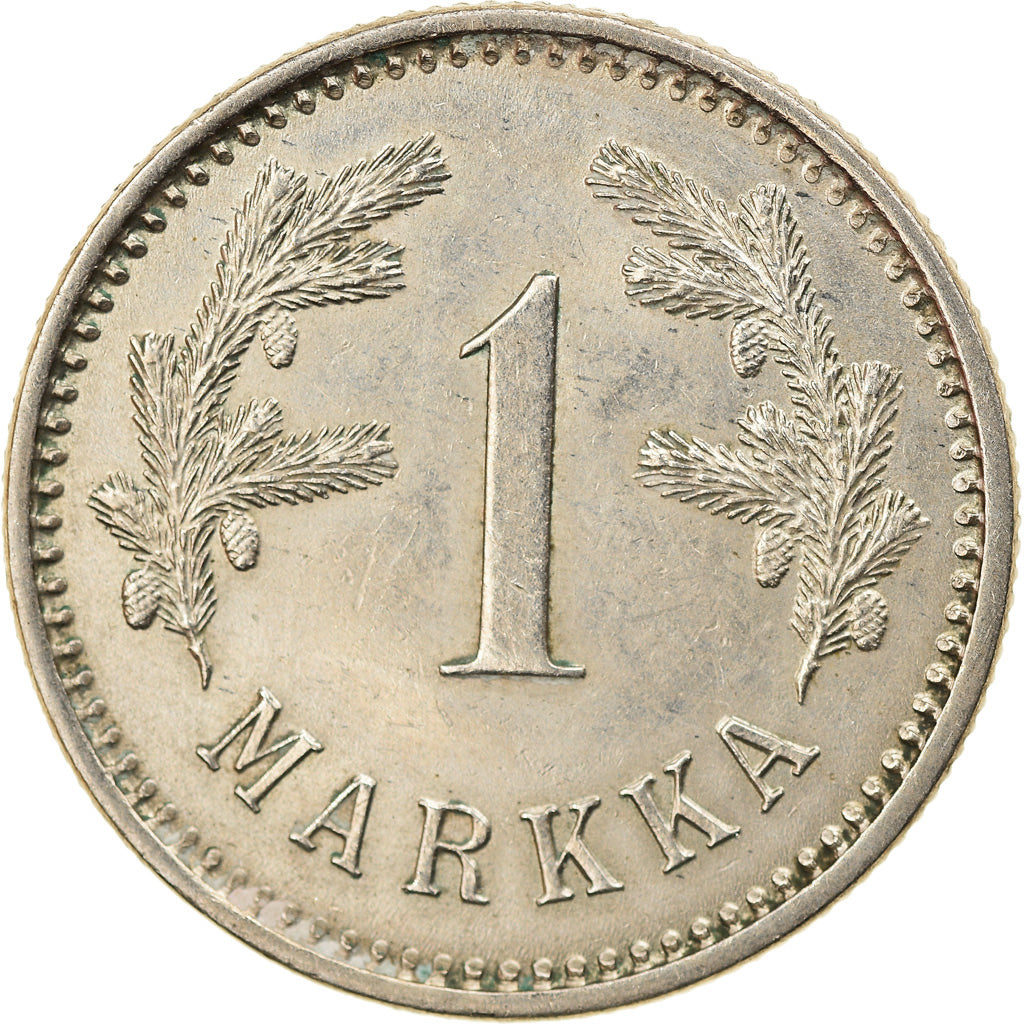 Coin, Finland, Markka, 1922, MS(63), Copper-nickel, KM:27