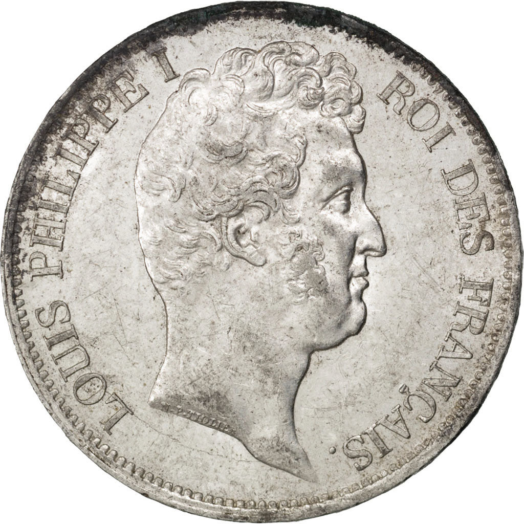 Louis Philippe, 5 Francs tête nue, 1830 A Paris, KM 736.1