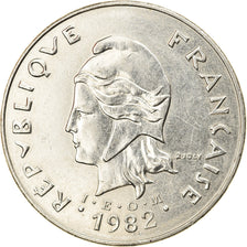 Coin, French Polynesia, 50 Francs, 1982, Paris, EF(40-45), Nickel, KM:13