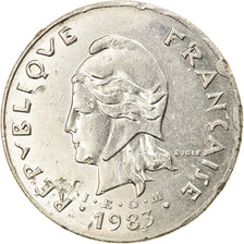 Coin, New Caledonia, 50 Francs, 1983, Paris, EF(40-45), Nickel, KM:13