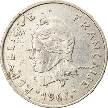 Monnaie, New Hebrides, 20 Francs, 1967, Paris, TTB, Nickel, KM:3.1
