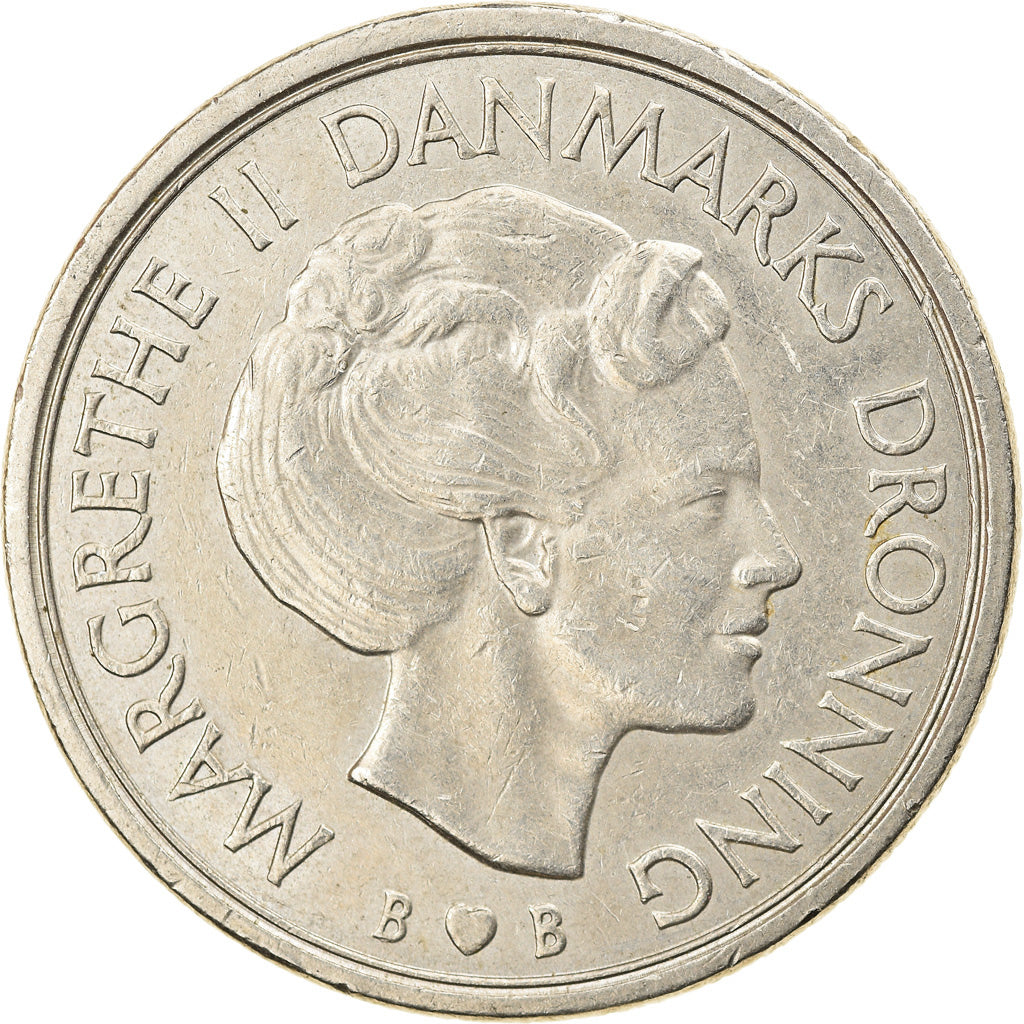 Coin, Denmark, Margrethe II, 5 Kroner, 1979, Copenhagen, EF(40-45)