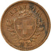 Coin, Switzerland, Rappen, 1931, Bern, EF(40-45), Bronze, KM:3.2