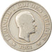 Moneta, Belgio, Leopold I, 20 Centimes, 1861, MB, Rame-nichel, KM:20