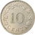 Moneta, Malta, 10 Cents, 1972, British Royal Mint, BB, Rame-nichel, KM:11