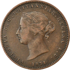 Coin, Jersey, Victoria, 1/26 Shilling, 1871, EF(40-45), Bronze, KM:4