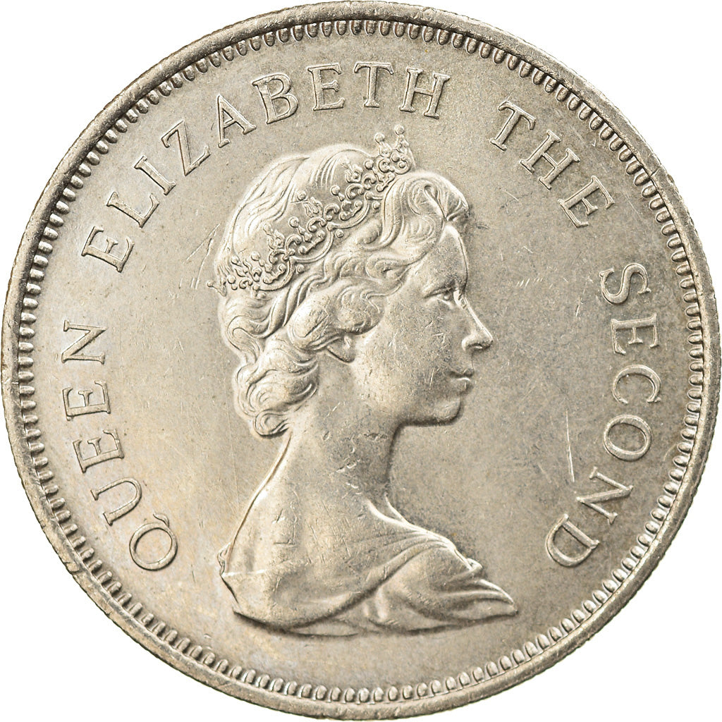 Coin, Hong Kong, Elizabeth II, Dollar, 1978, AU(55-58), Copper-nickel, KM:43