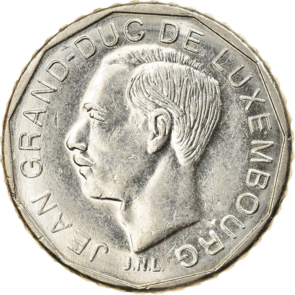Coin, Luxembourg, Jean, 50 Francs, 1991, EF(40-45), Nickel, KM:66