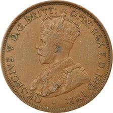 Moneda, Jersey, George V, 1/12 Shilling, 1923, MBC, Bronce, KM:12