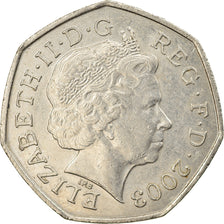 Coin, Great Britain, Elizabeth II, 50 Pence, 2003, British Royal Mint