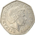 Coin, Great Britain, Elizabeth II, 50 Pence, 2003, British Royal Mint