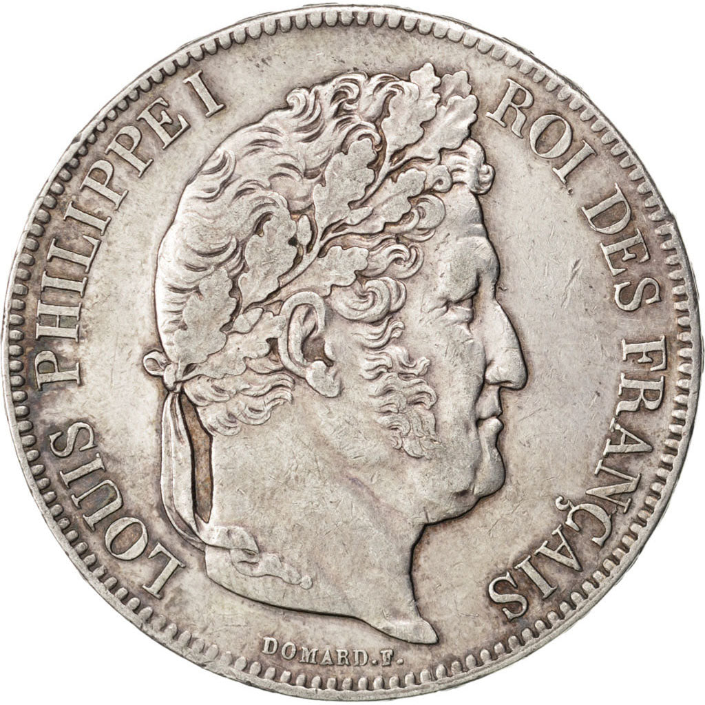 Coin, France, Louis-Philippe, 5 Francs, 1832, La Rochelle, AU(55-58), Silver