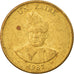 Coin, Zaire, Zaire, 1987, EF(40-45), Brass, KM:13