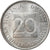 Coin, Slovenia, 20 Stotinov, 1992, EF(40-45), Aluminum, KM:8