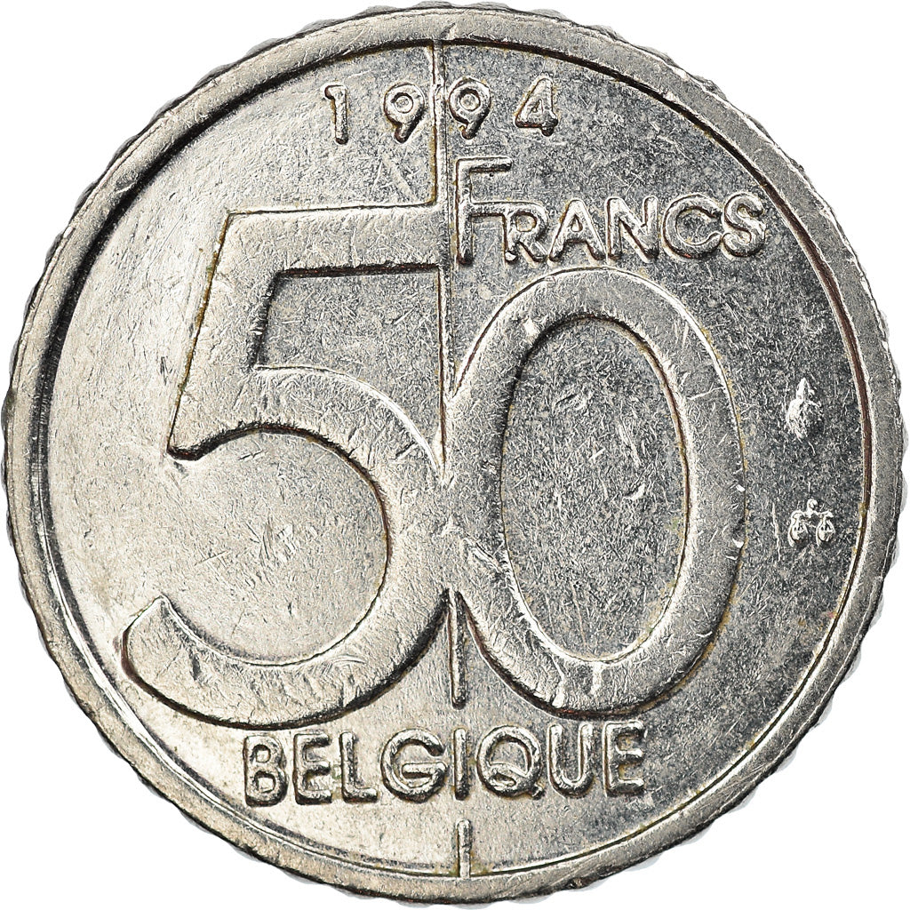 Coin, Belgium, Albert II, 50 Francs, 50 Frank, 1994, Brussels, EF(40-45)