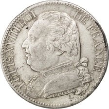 Monnaie, France, Louis XVIII, Louis XVIII, 5 Francs, 1815, Limoges, TTB+