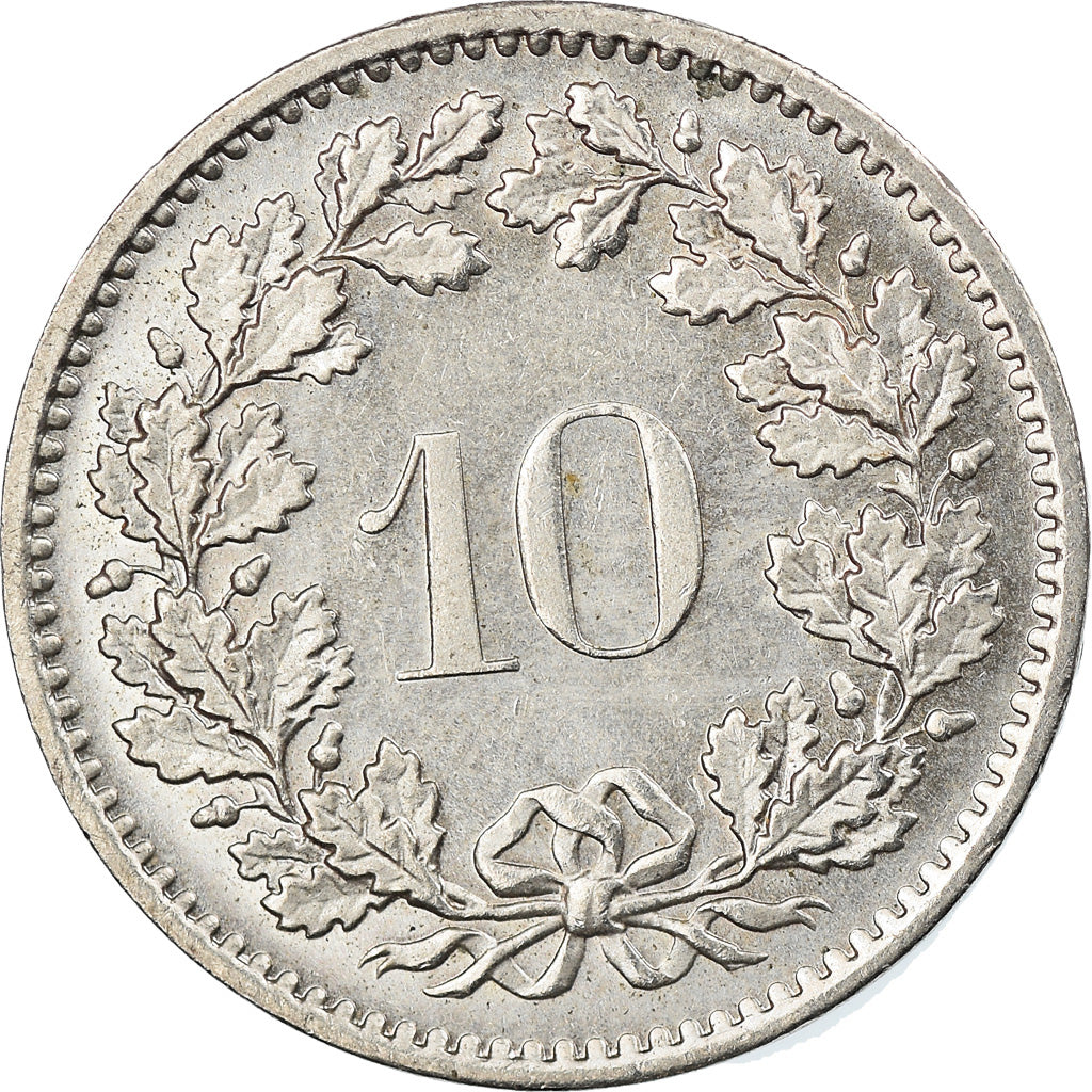 Monnaie, Suisse, 10 Rappen, 1975, Bern, SUP, Copper-nickel, KM:27