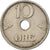 Moneta, Norwegia, Haakon VII, 10 Öre, 1940, EF(40-45), Miedź-Nikiel, KM:383