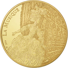 Moneta, Francia, 50 Euro, Rameau, 2014, FDC, Oro