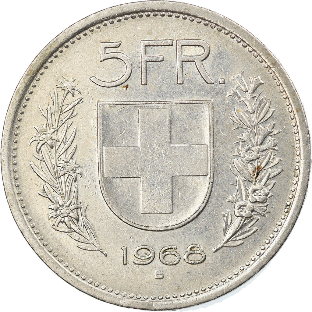 Monnaie, Suisse, 5 Francs, 1968, Bern, TTB, Copper-nickel, KM:40a.1
