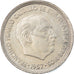 Monnaie, Espagne, Caudillo and regent, 5 Pesetas, 1958, SUP, Copper-nickel