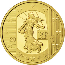 Vème République, 5 Euro Or Semeuse 2011