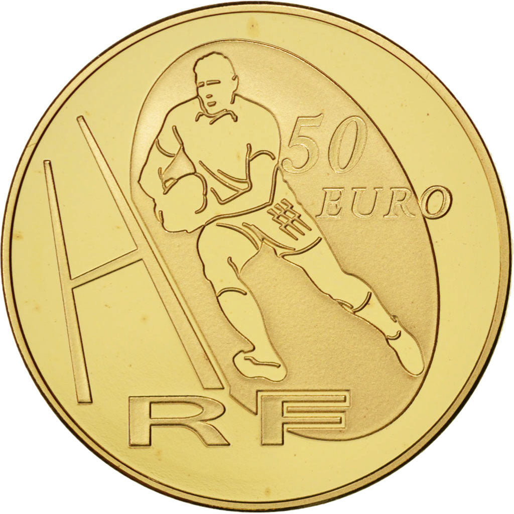 France, 50 Euro, 2009, MS(65-70), Gold, 8.45