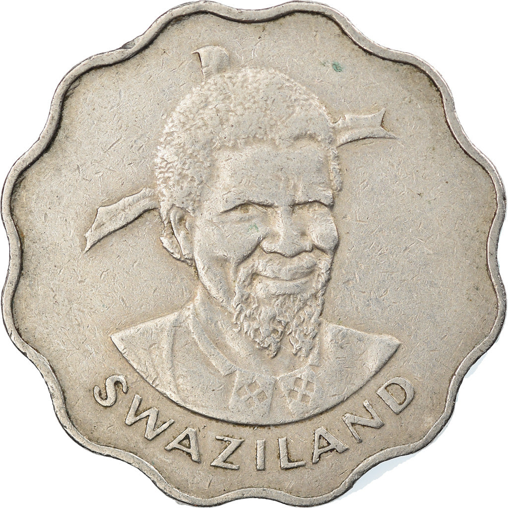 Coin, Swaziland, Sobhuza II, 20 Cents, 1979, British Royal Mint, EF(40-45)