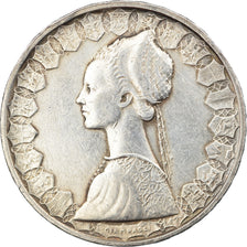 Coin, Italy, 500 Lire, 1958, Rome, EF(40-45), Silver, KM:98