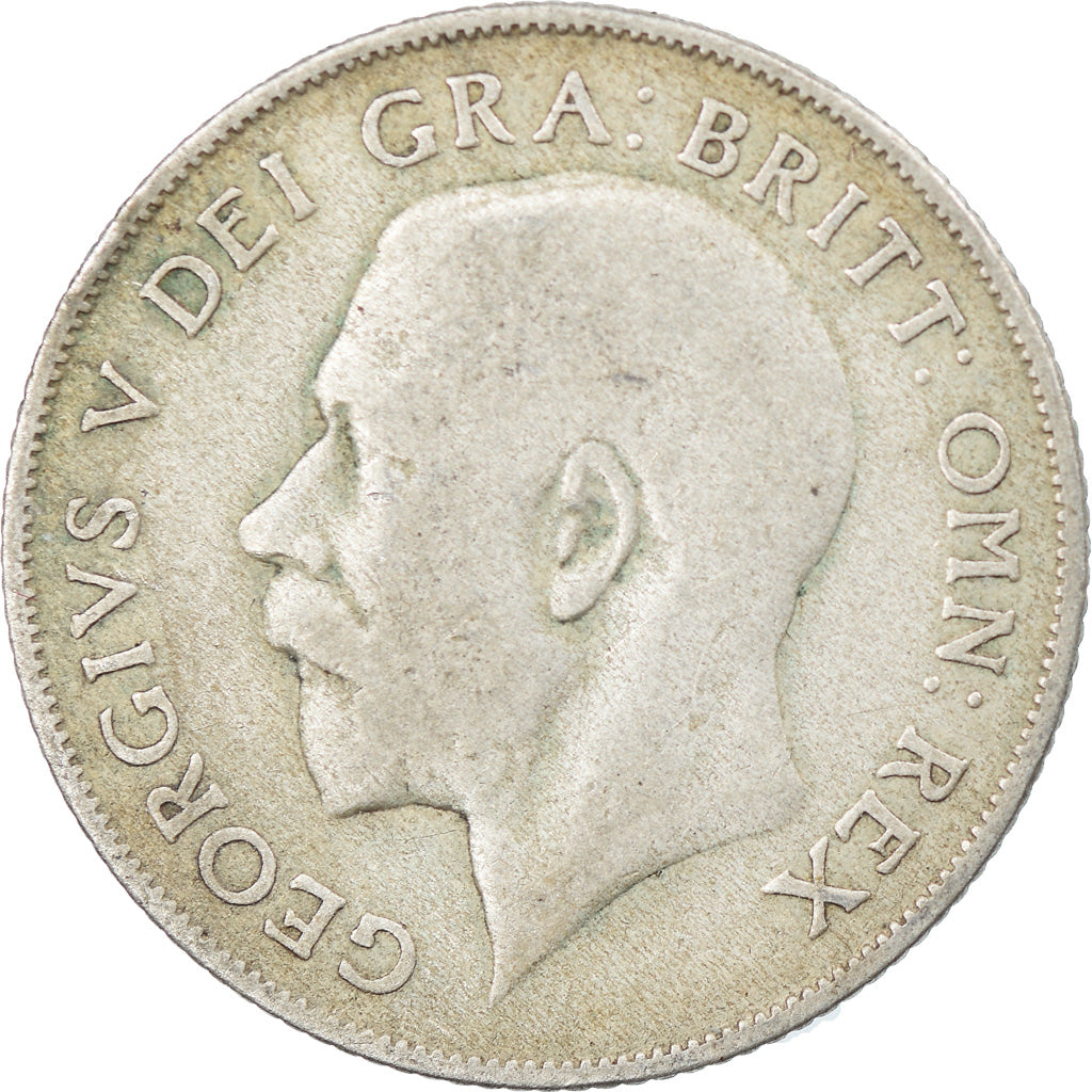 Coin, Great Britain, George V, Shilling, 1922, VF(30-35), Silver, KM:816a