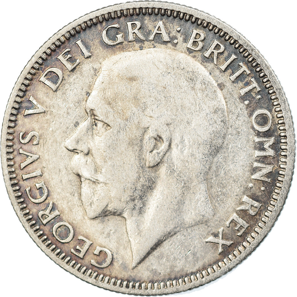 Coin, Great Britain, George V, Shilling, 1934, EF(40-45), Silver, KM:833