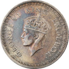 Coin, INDIA-BRITISH, George VI, Rupee, 1942, EF(40-45), Silver, KM:557.1