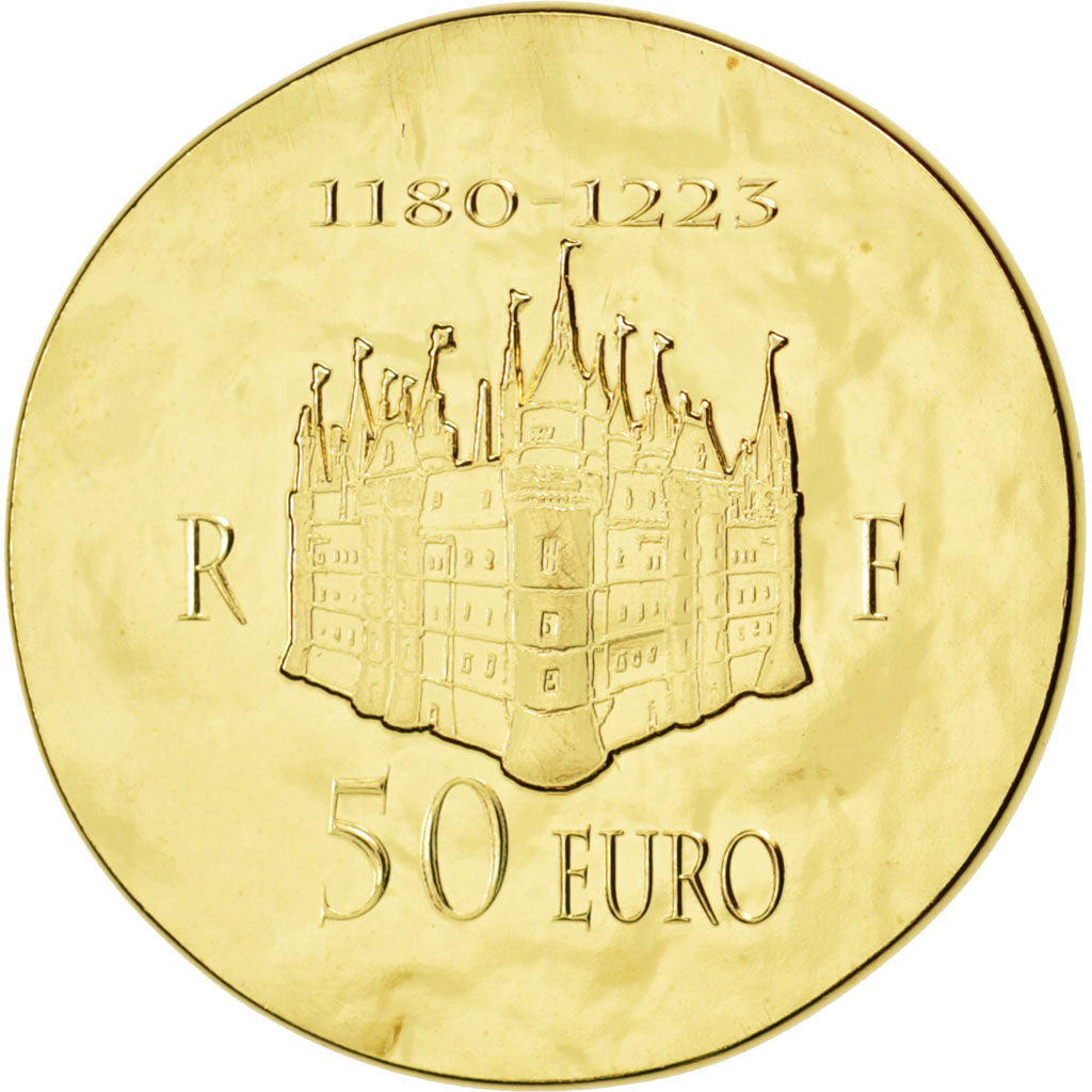 France, 50 Euro, 2012, MS(65-70), Gold, 8.45