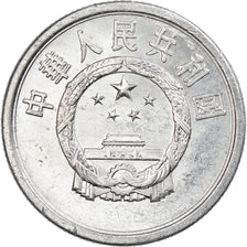 Monnaie, CHINA, PEOPLE'S REPUBLIC, 5 Fen, 1976, TTB, Aluminium, KM:3